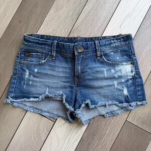 Ax armani exchange distressed denim